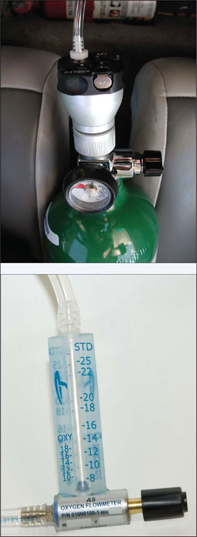 oxygen in the cockpit
