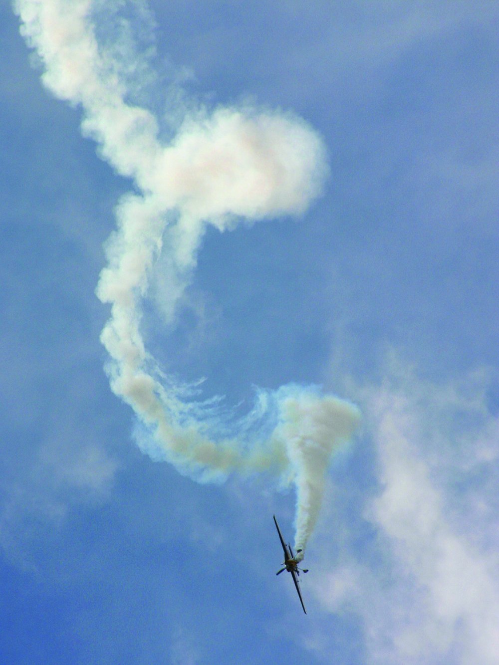 airplane spinning out