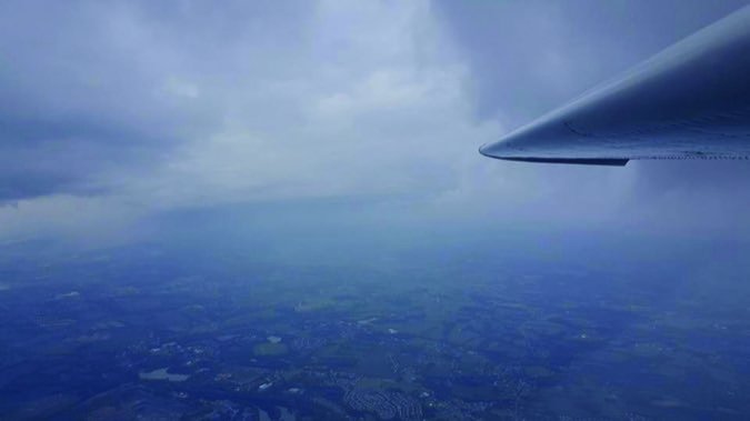 Low Viz cessna wing