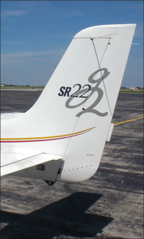 0813 CirrusSR22Rudder