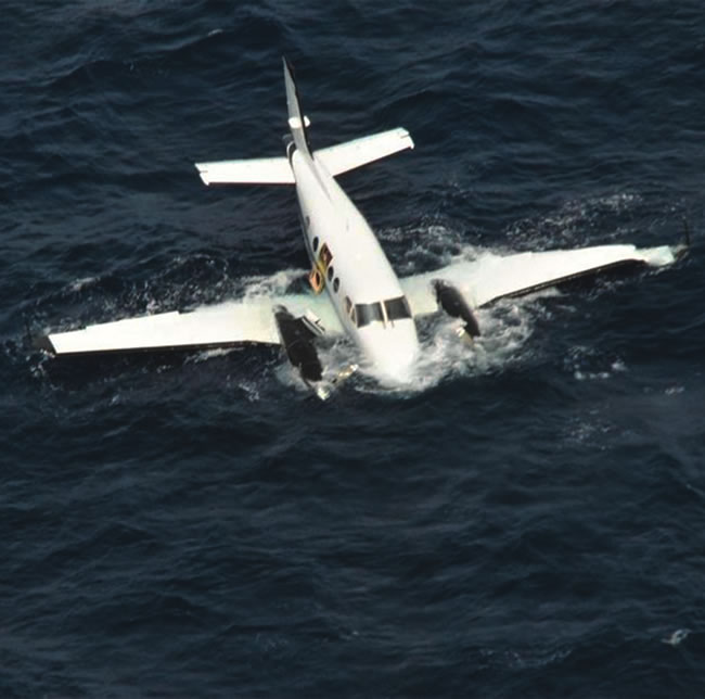 KingAirDitching