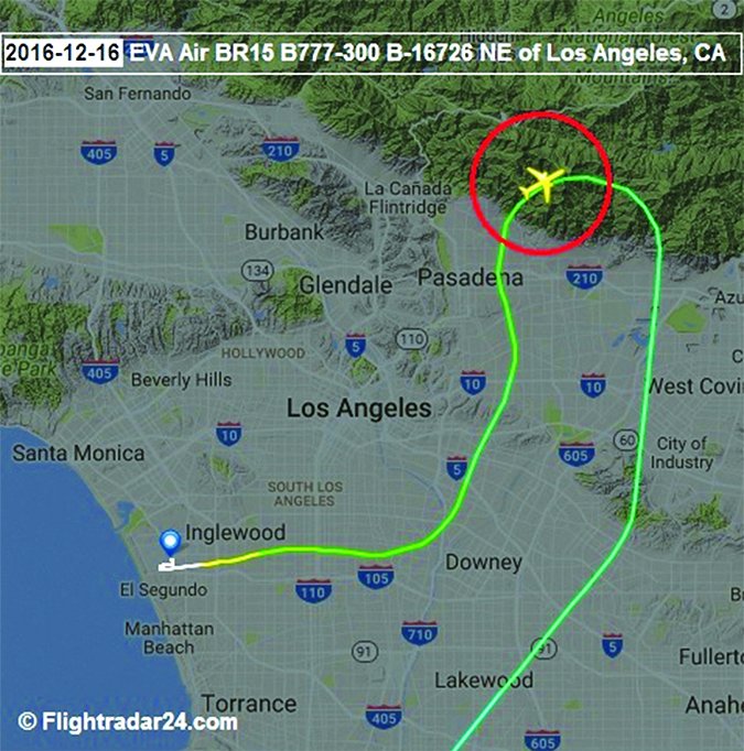LAX departure procedure ventura