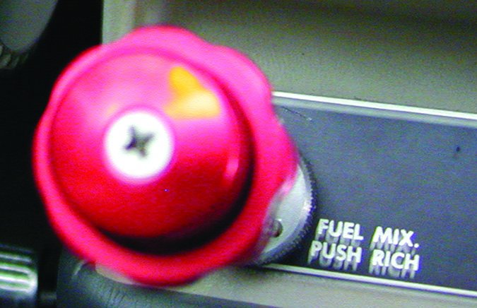 Throttle and Mixture