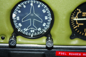 Vacuum operated directional Gyro