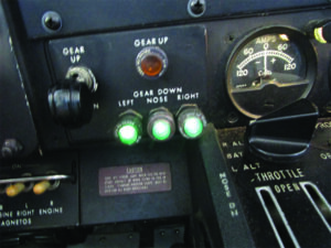 landing gear warning horn
